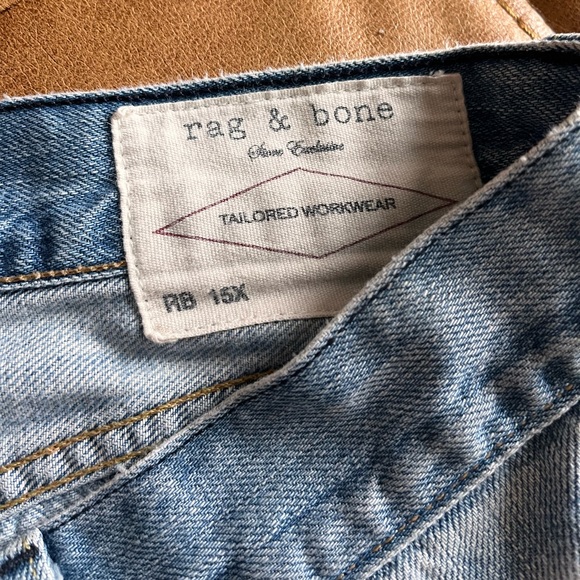 Rag & Bone Light Wash Denim - Picture 4 of 4